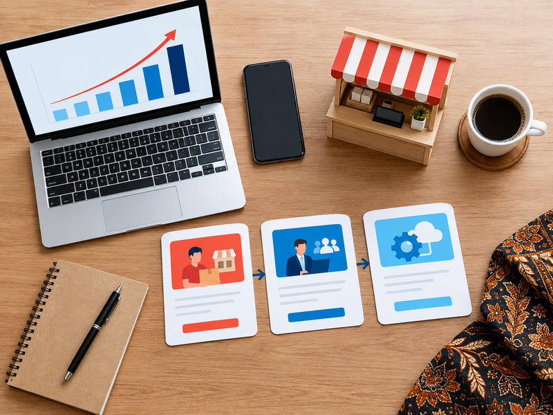 Ilustrasi memilih solusi smm panel sesuai kebutuhan
