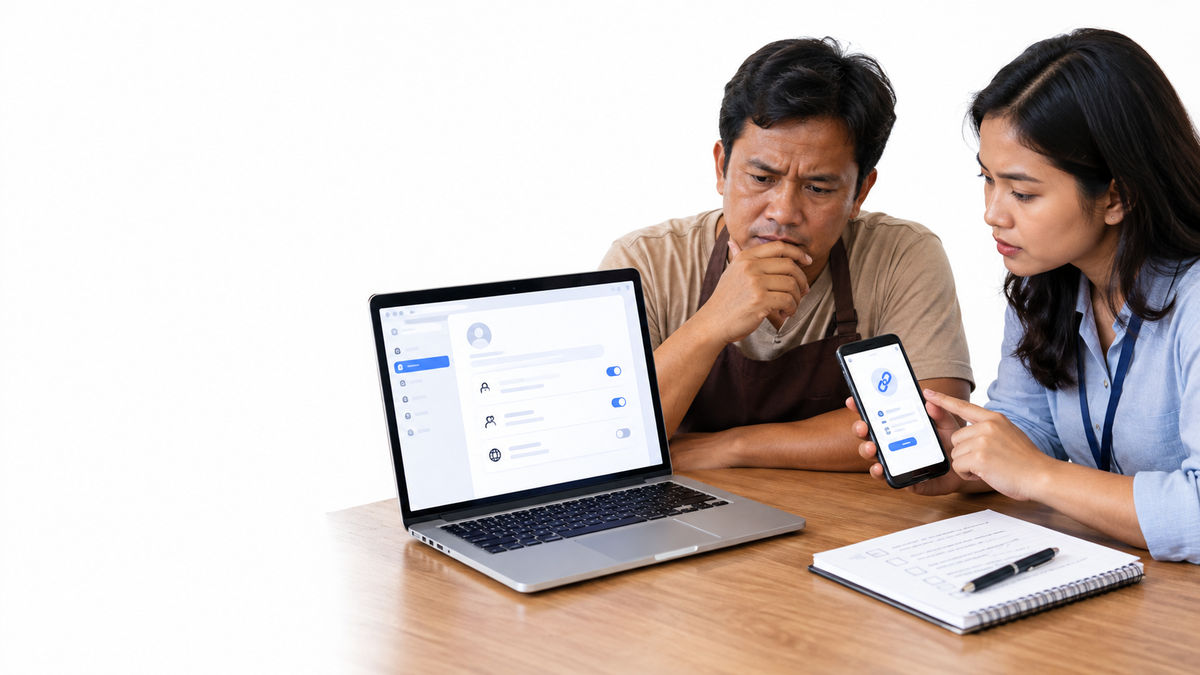 Ilustrasi: Kenapa Halaman Facebook tidak ditemukan lewat tautan?