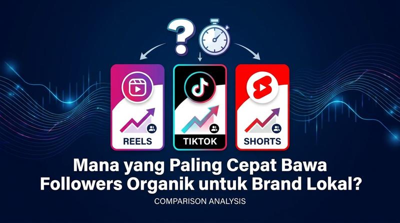 Ilustrasi Reels vs TikTok vs Shorts