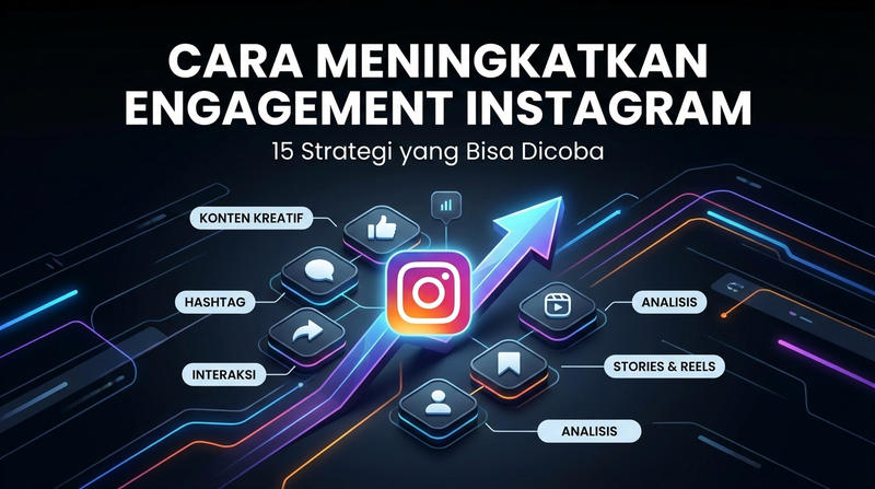 Ilustrasi Cara Meningkatkan Engagement Instagram